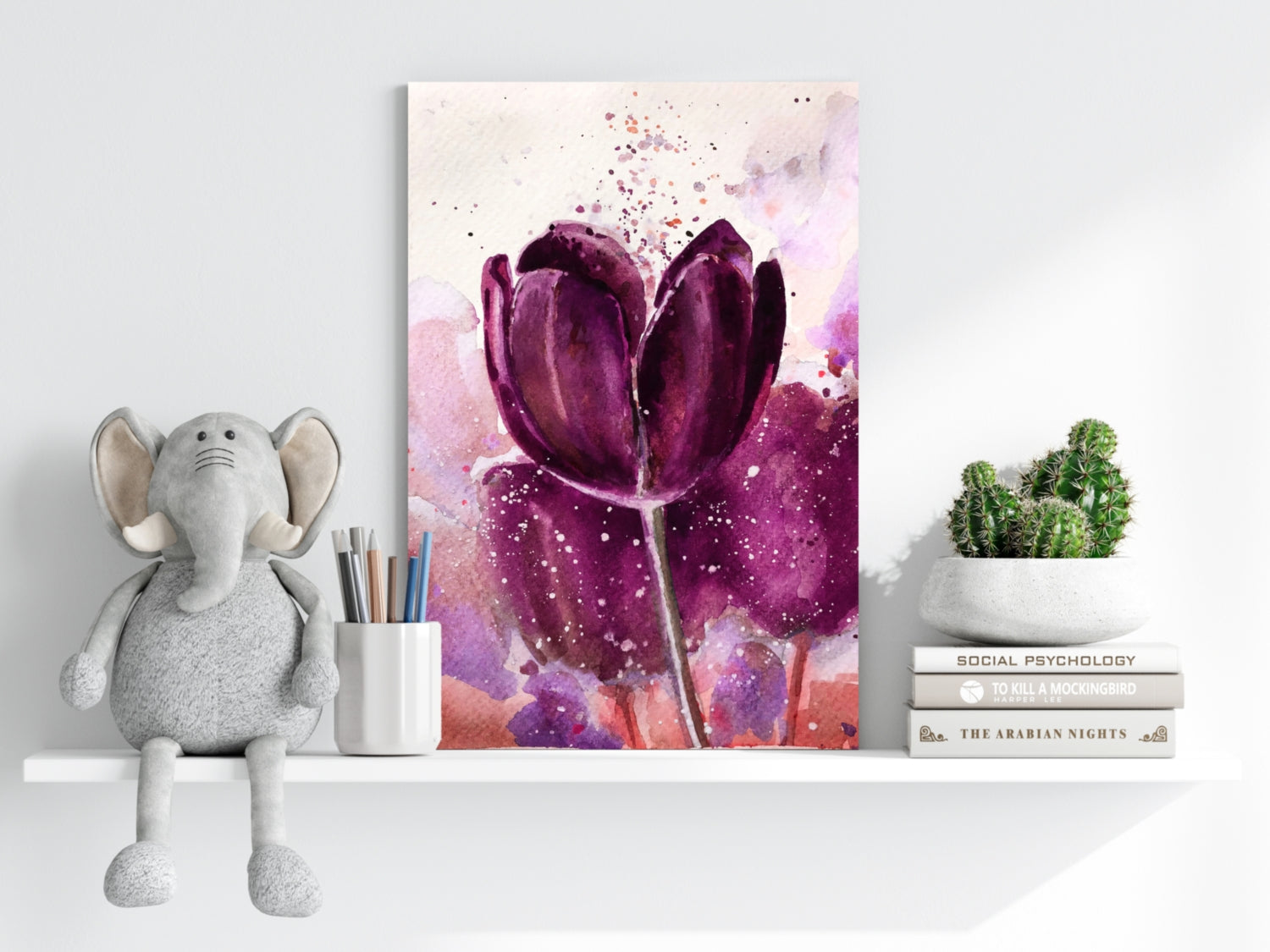 Tulip Aluminum Print.