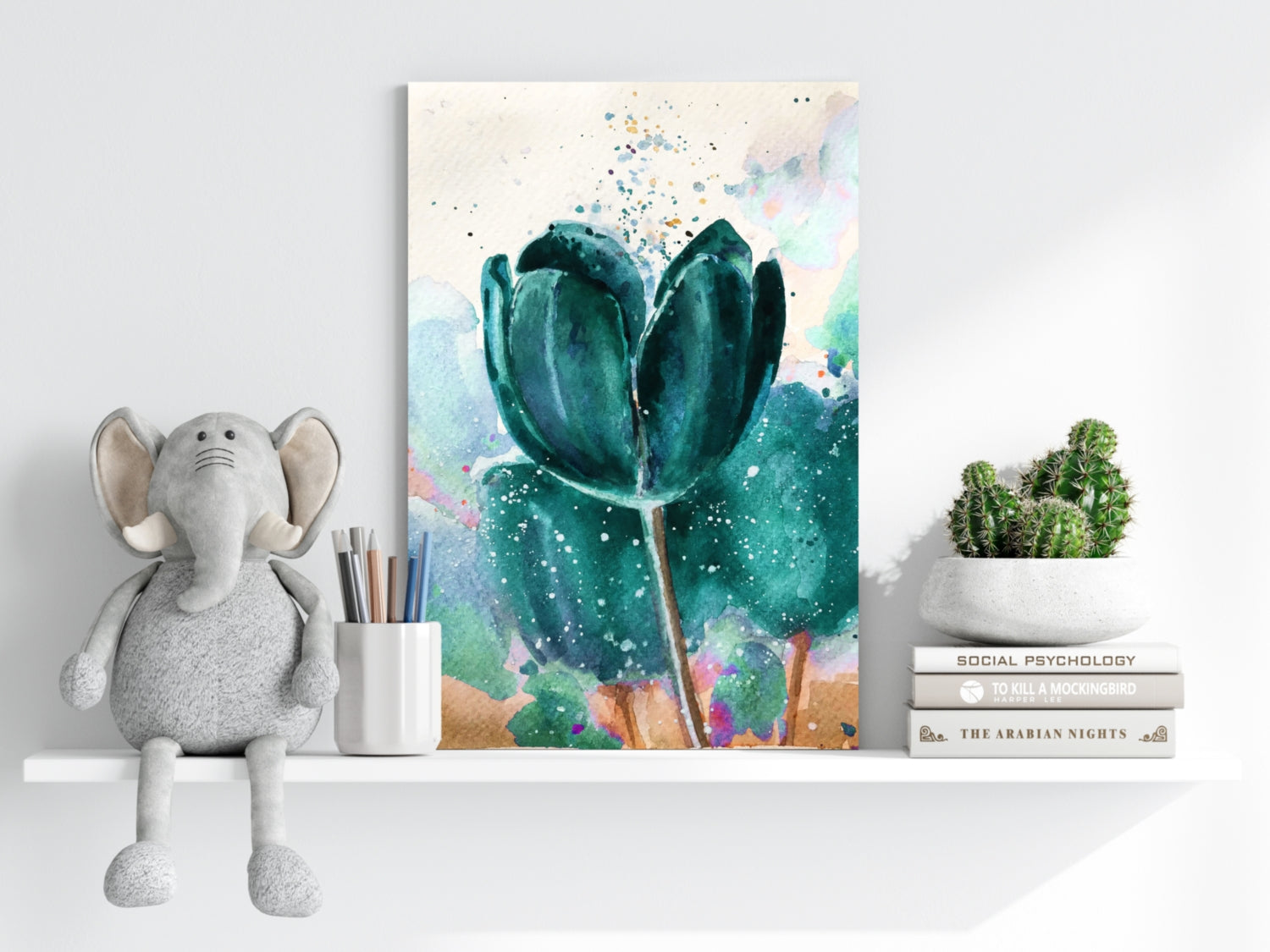 Tulip Aluminum Print.