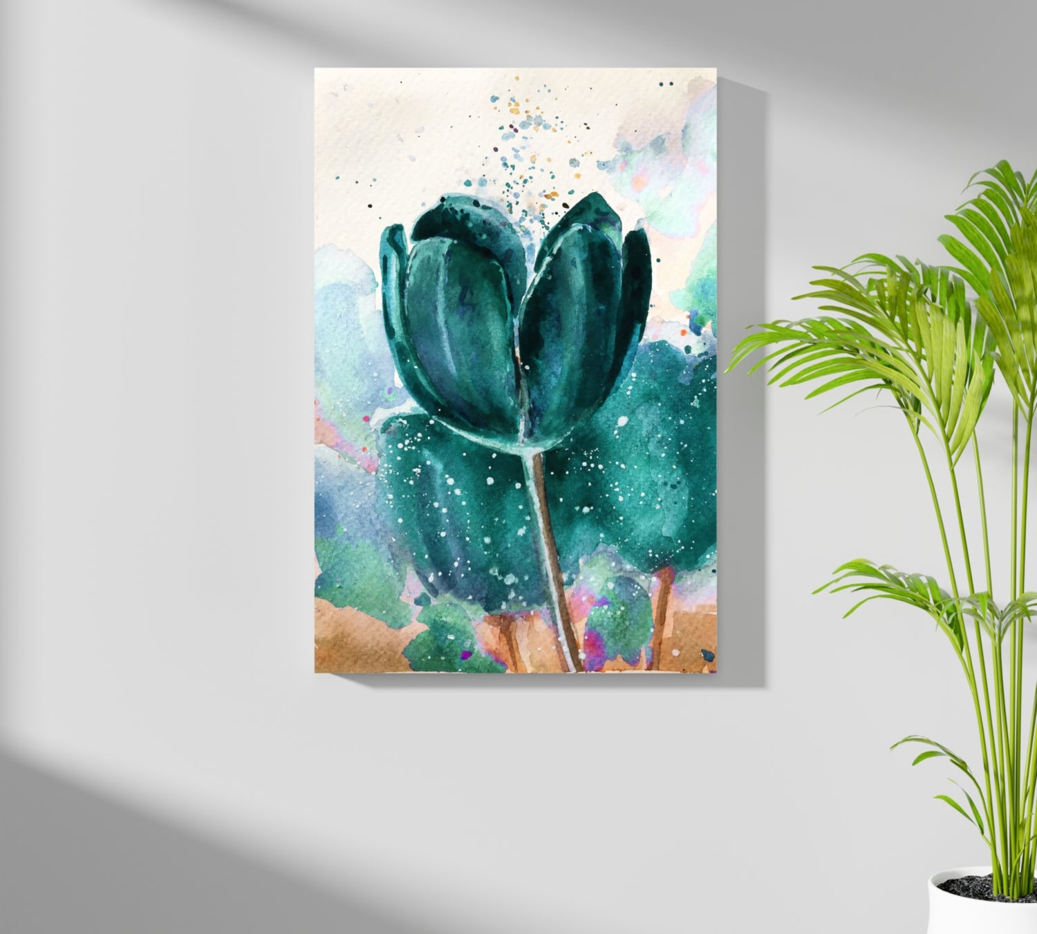 Tulip Aluminum Print.