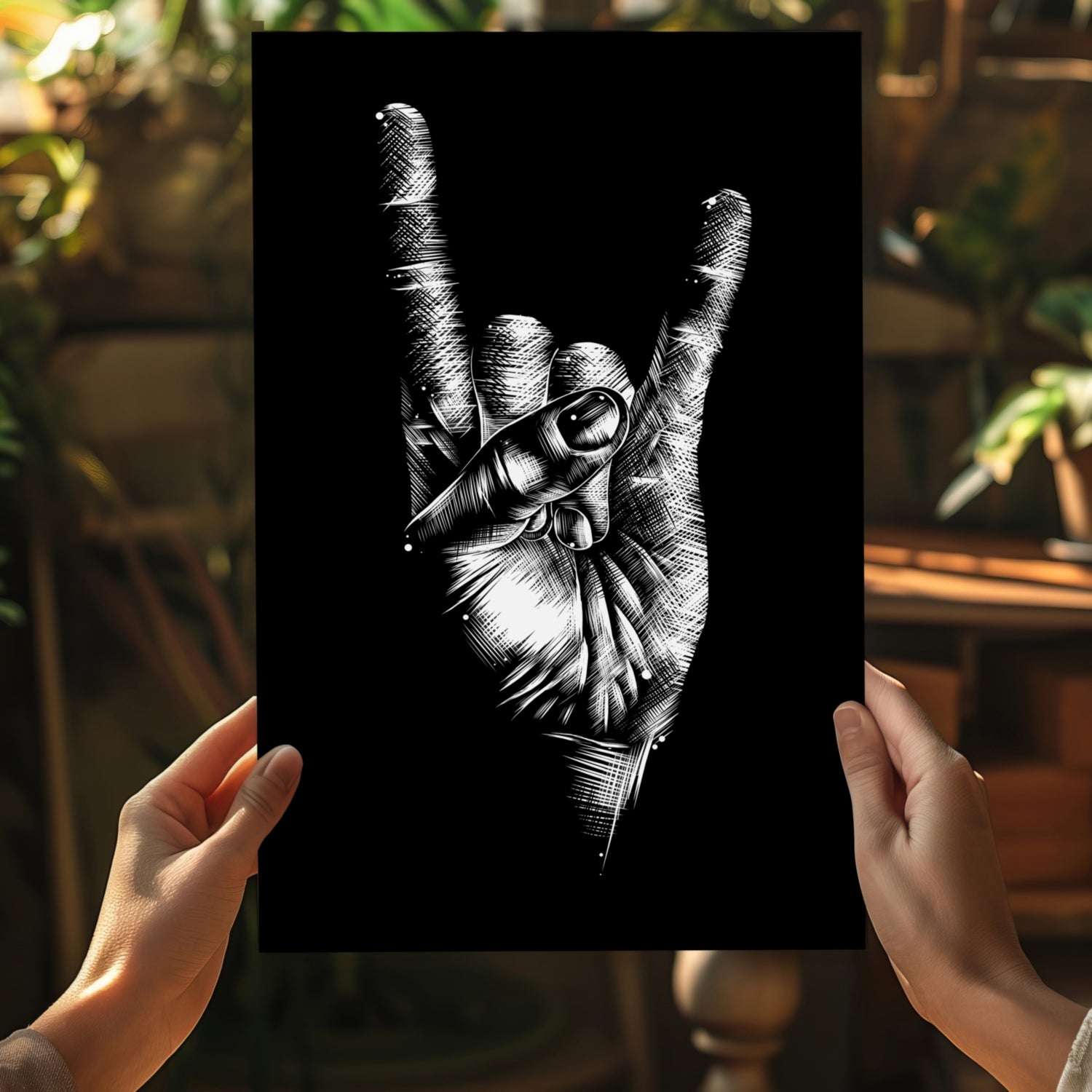 Peace Aluminum Print.