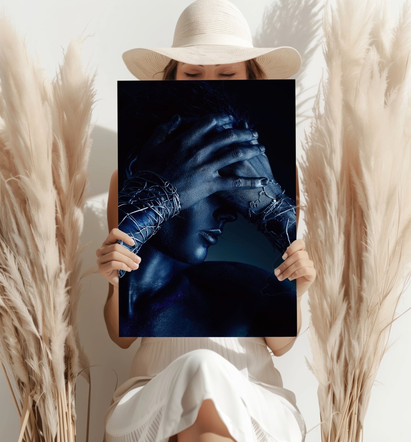 Woman Aluminum Print.