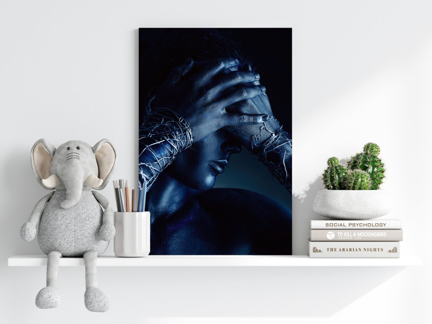 Woman Aluminum Print.