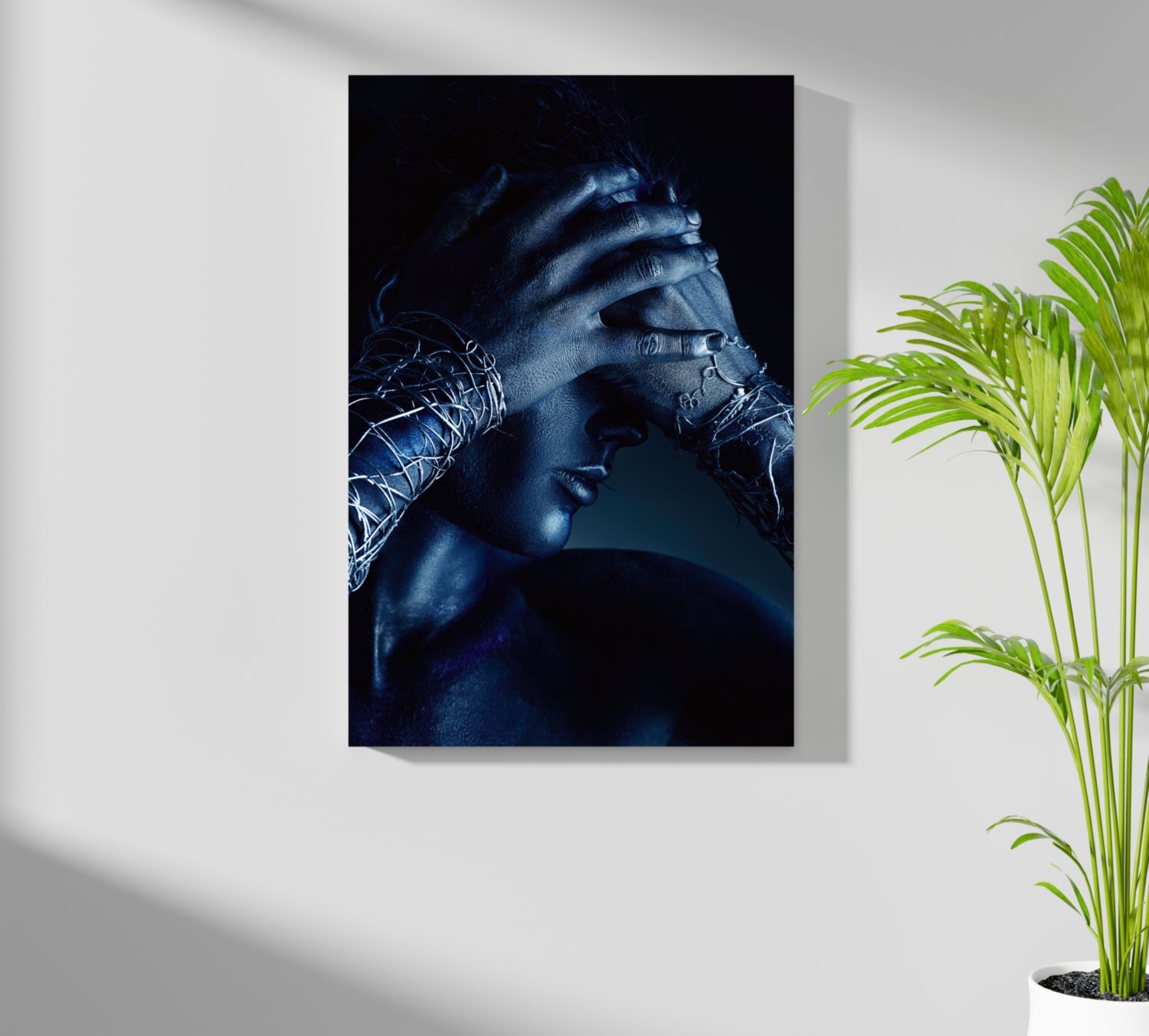 Woman Aluminum Print.