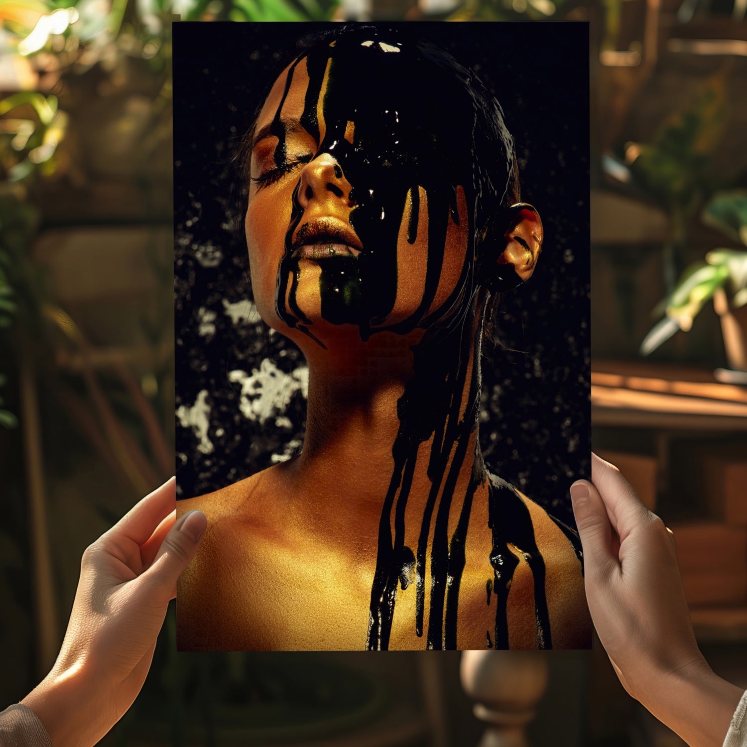 Woman Aluminum Print.