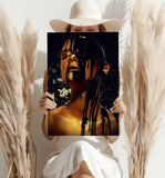 Woman Aluminum Print