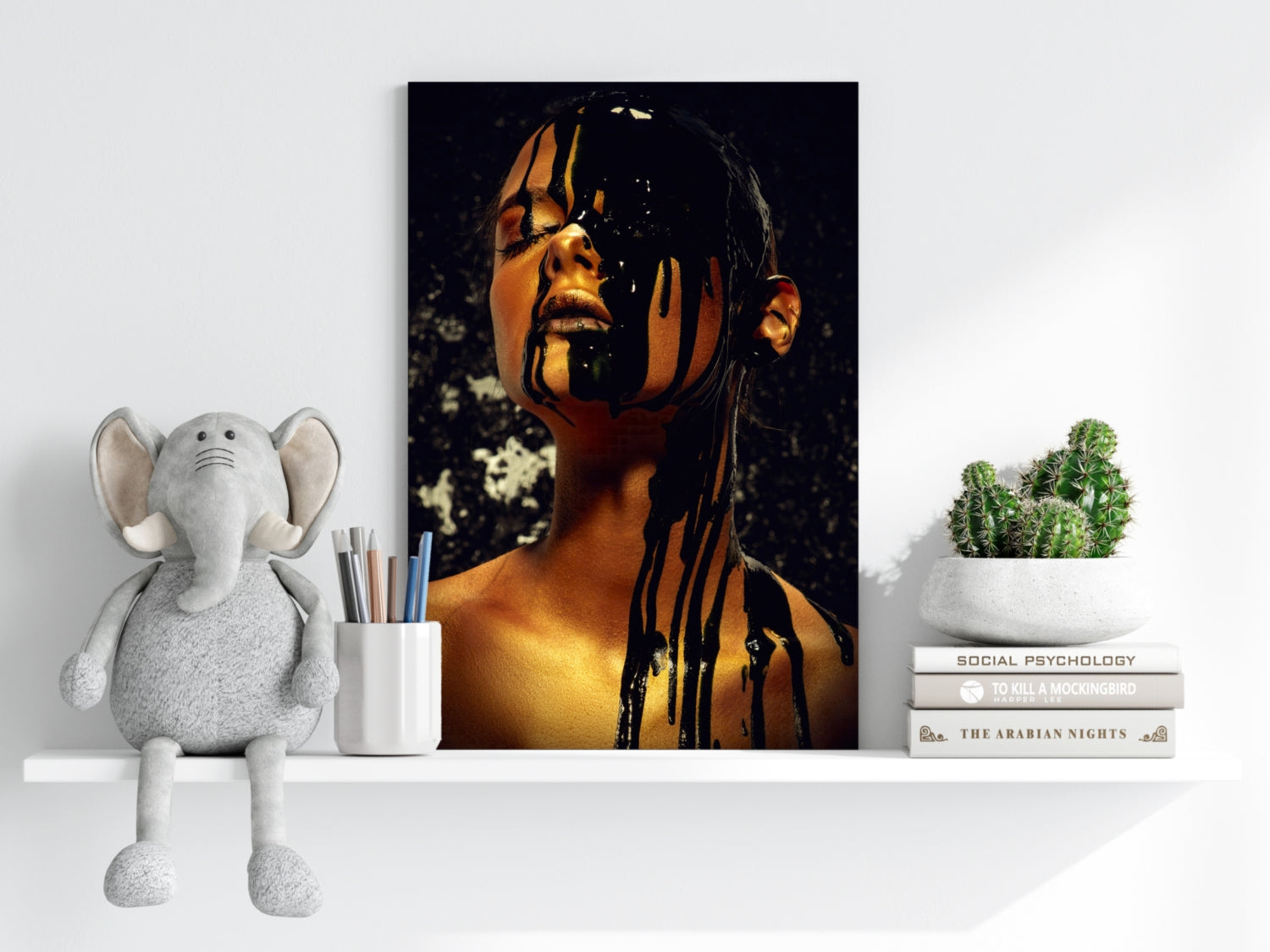 Woman Aluminum Print.