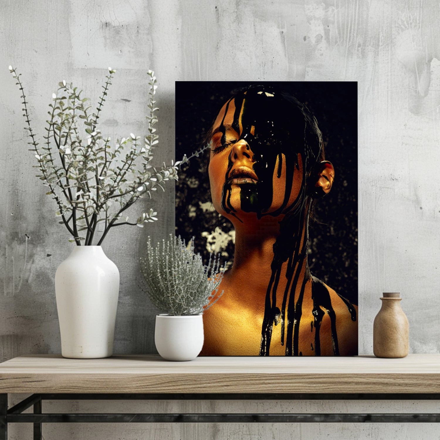 Woman Aluminum Print.