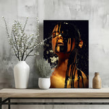 Woman Aluminum Print
