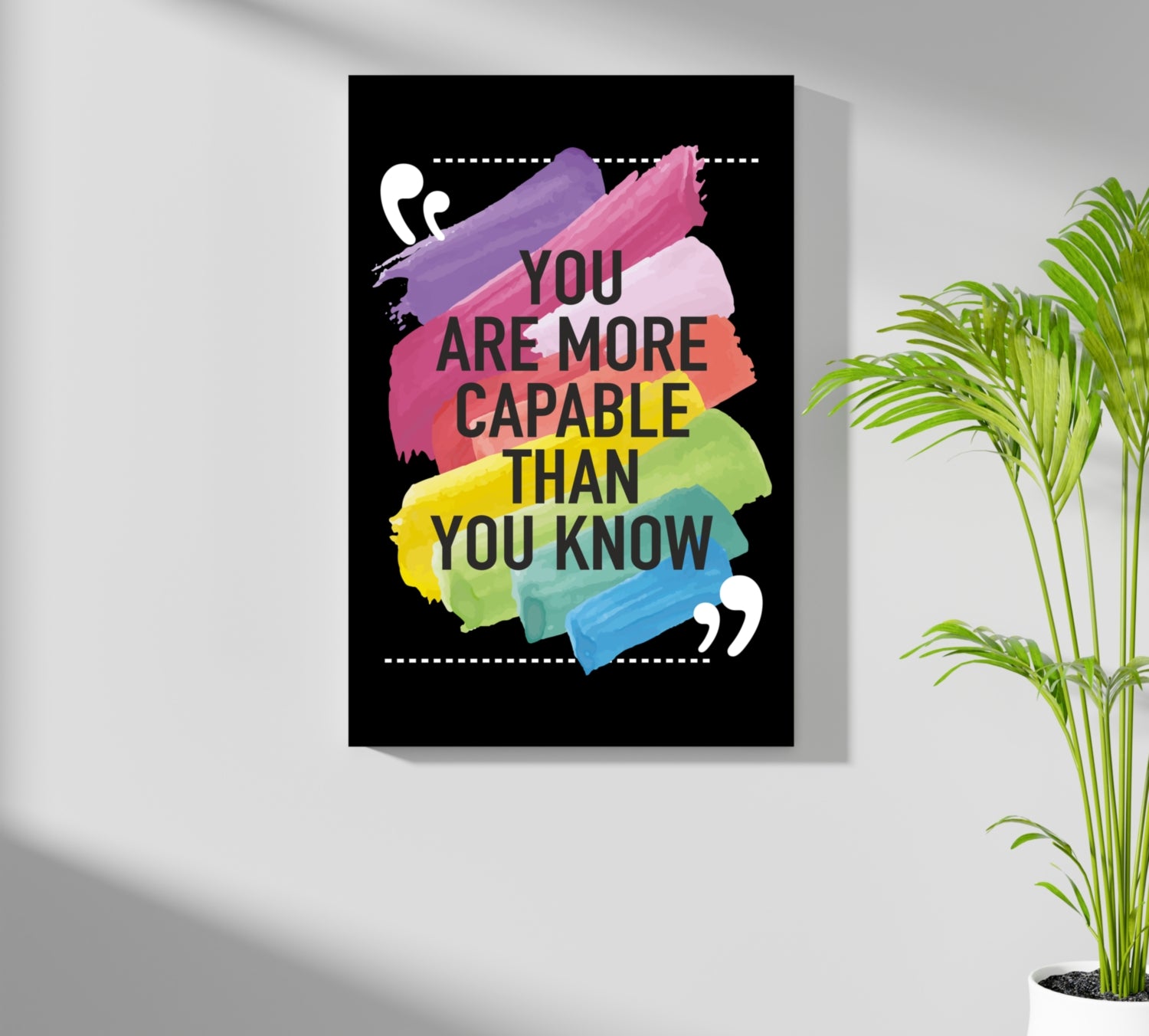 You Are Capable Aluminum Print.