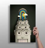 Colorful Mind Aluminum Print