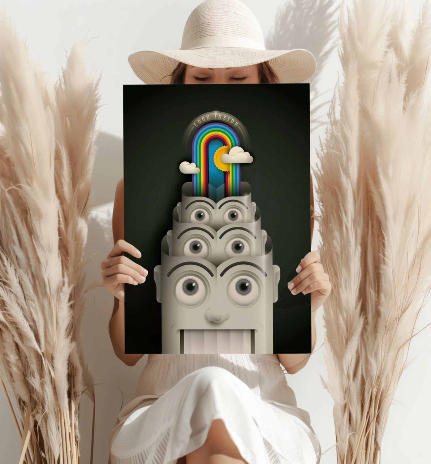 Colorful Mind Aluminum Print.