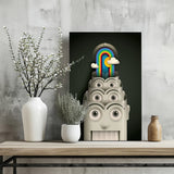 Colorful Mind Aluminum Print