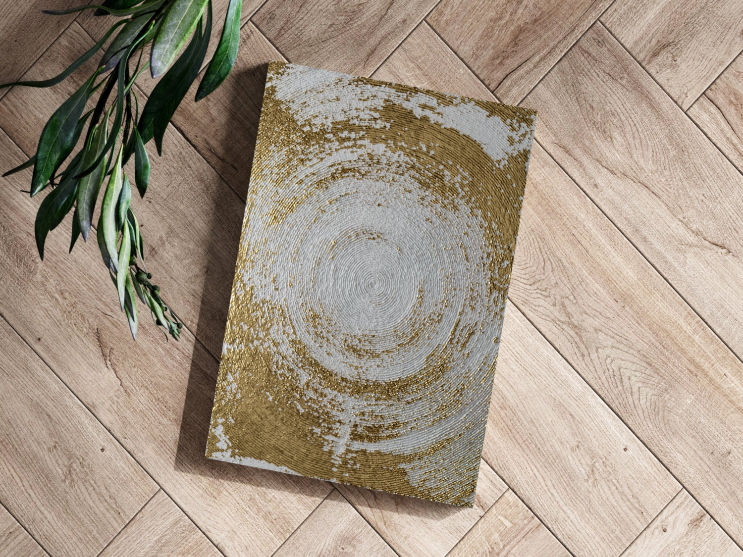 Abstract Elegance V2 Aluminum Print.