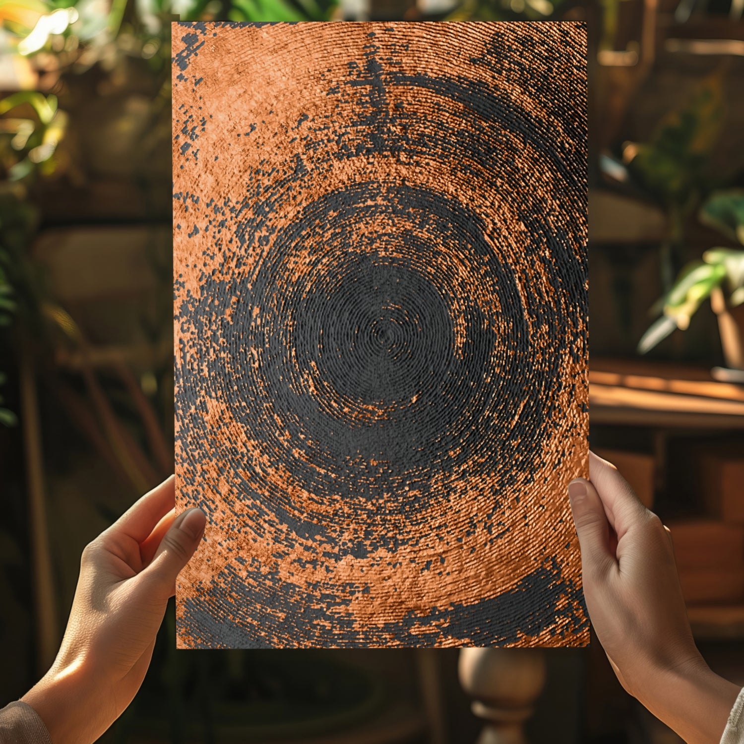 Abstract Elegance V3 Aluminum Print.