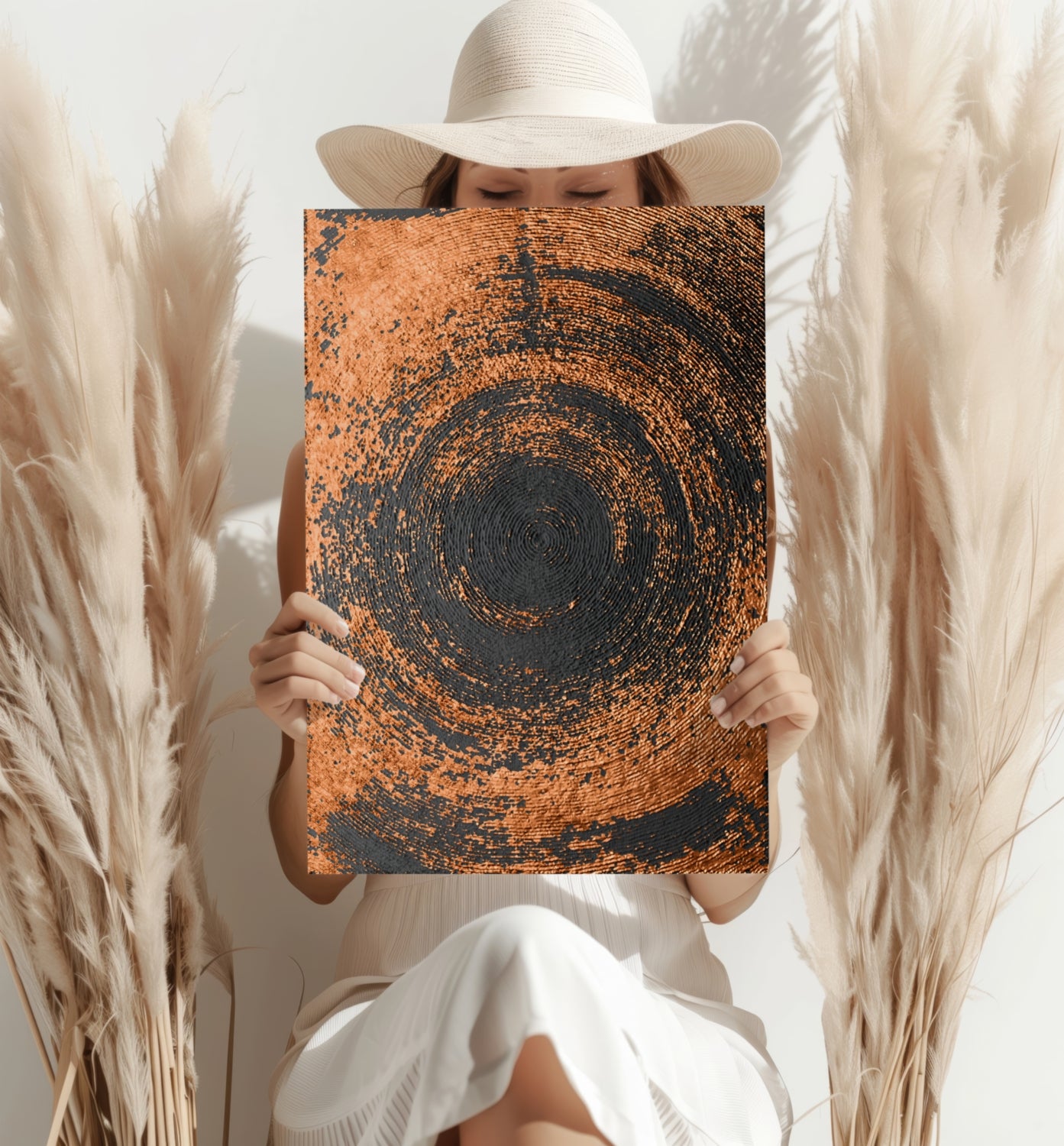 Abstract Elegance V3 Aluminum Print.