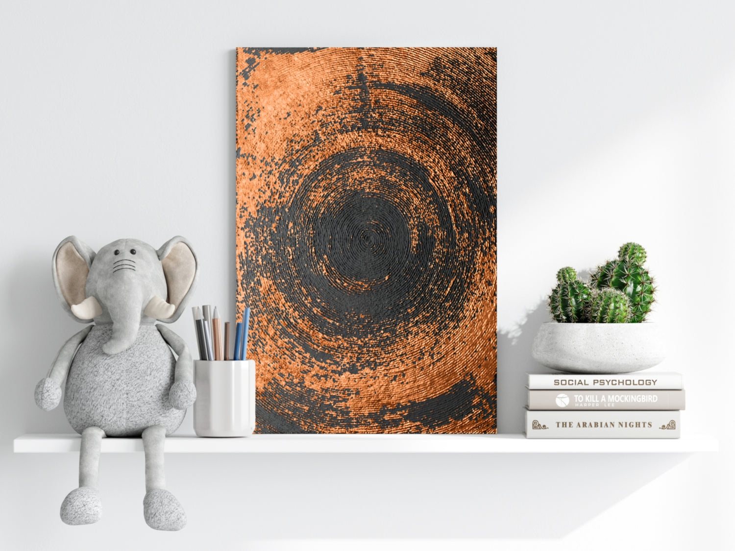 Abstract Elegance V3 Aluminum Print.