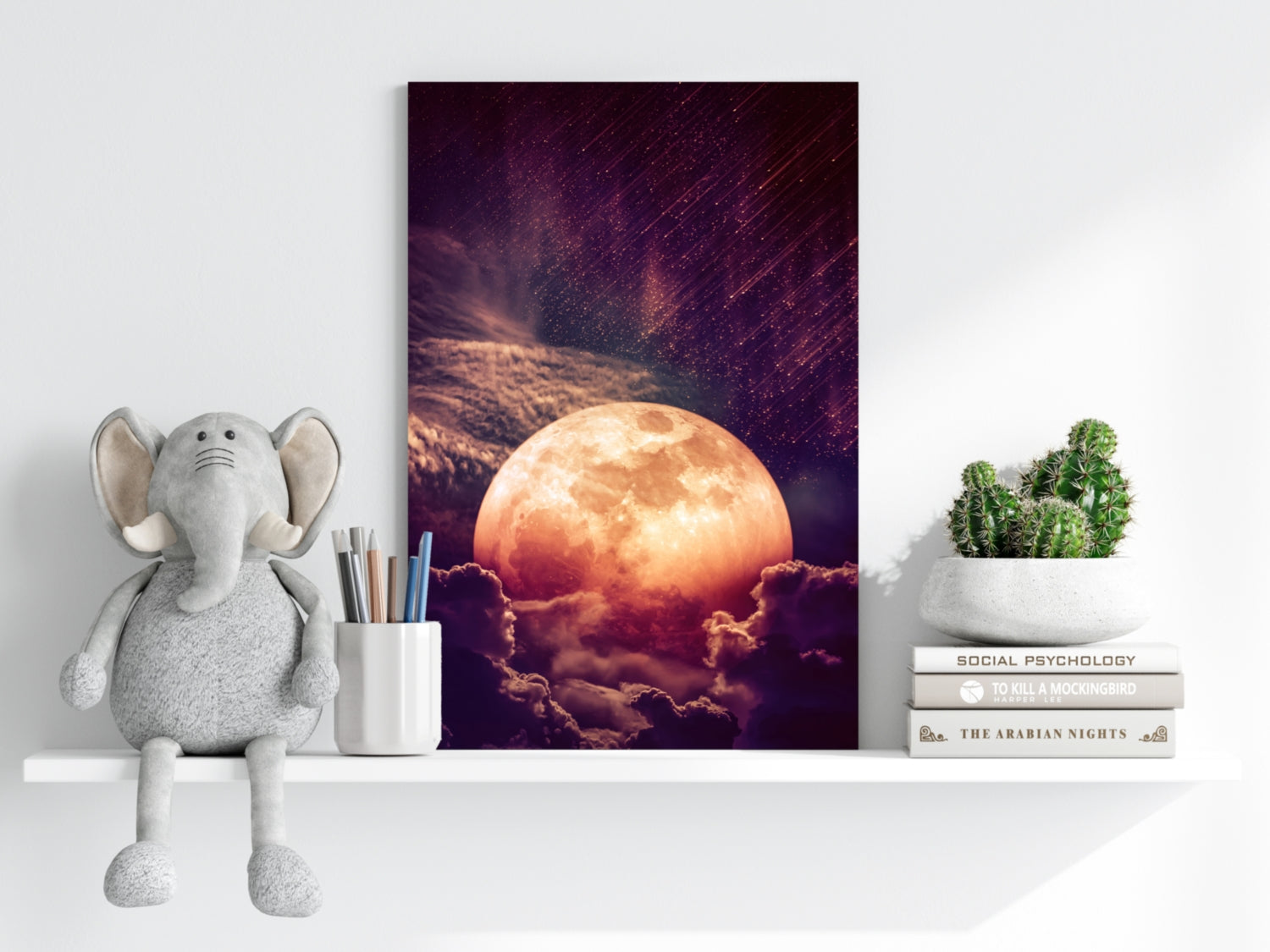 Abstract Elegance V4 Aluminum Print.