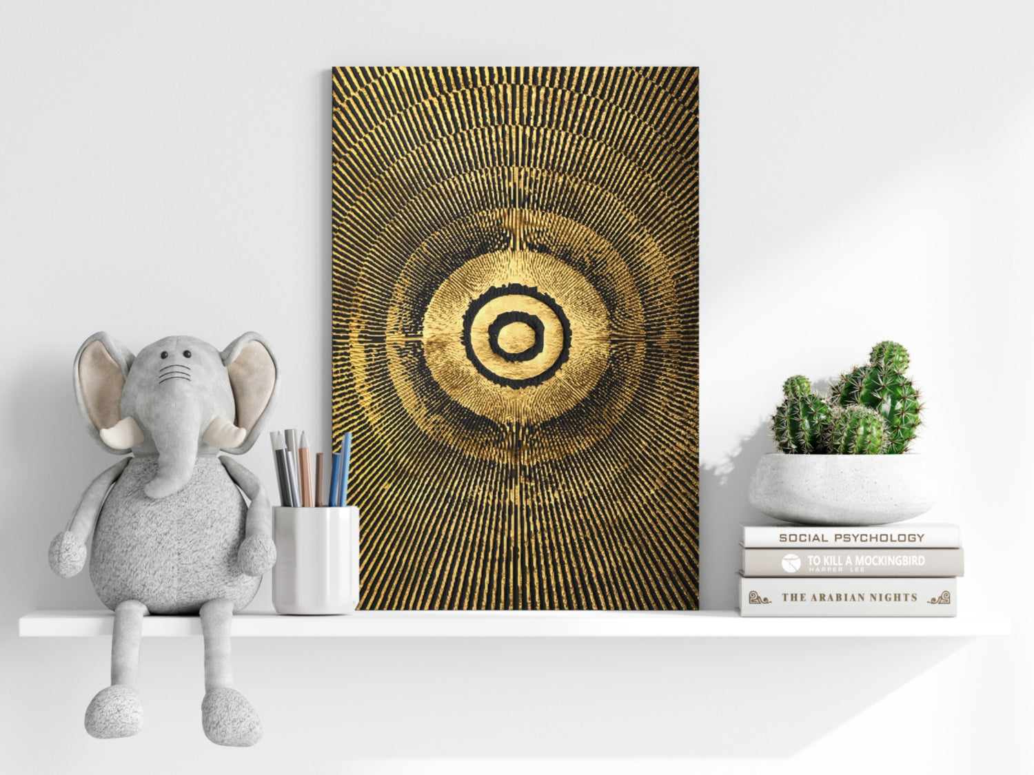 Abstract Elegance V5 Aluminum Print.