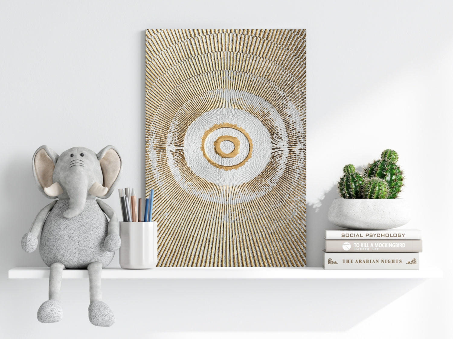 Abstract Elegance V6 Aluminum Print.