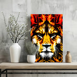 Lion Aluminum Print