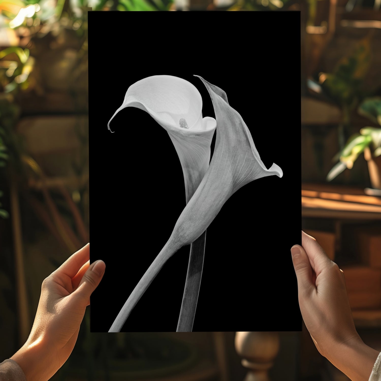 Lilly Flower Aluminum Print.