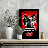 Bad Dog Aluminum Print