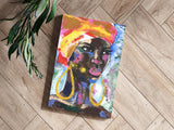 African Woman Aluminum Print