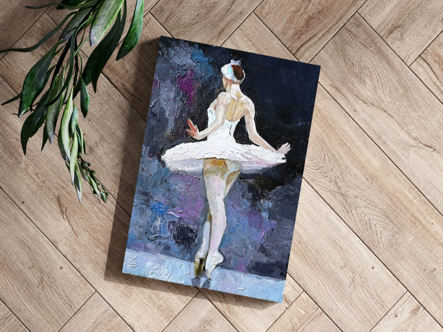 Ballet Performing Aluminum Print.