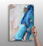 Abstract Paint Aluminum Print.