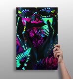 Amazon Woman Aluminum Print