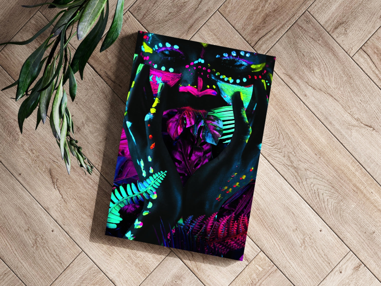 Amazon Woman Aluminum Print.