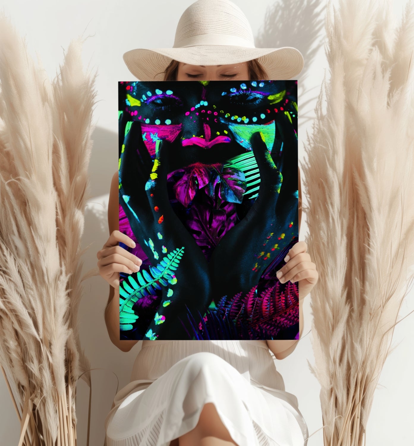 Amazon Woman Aluminum Print.