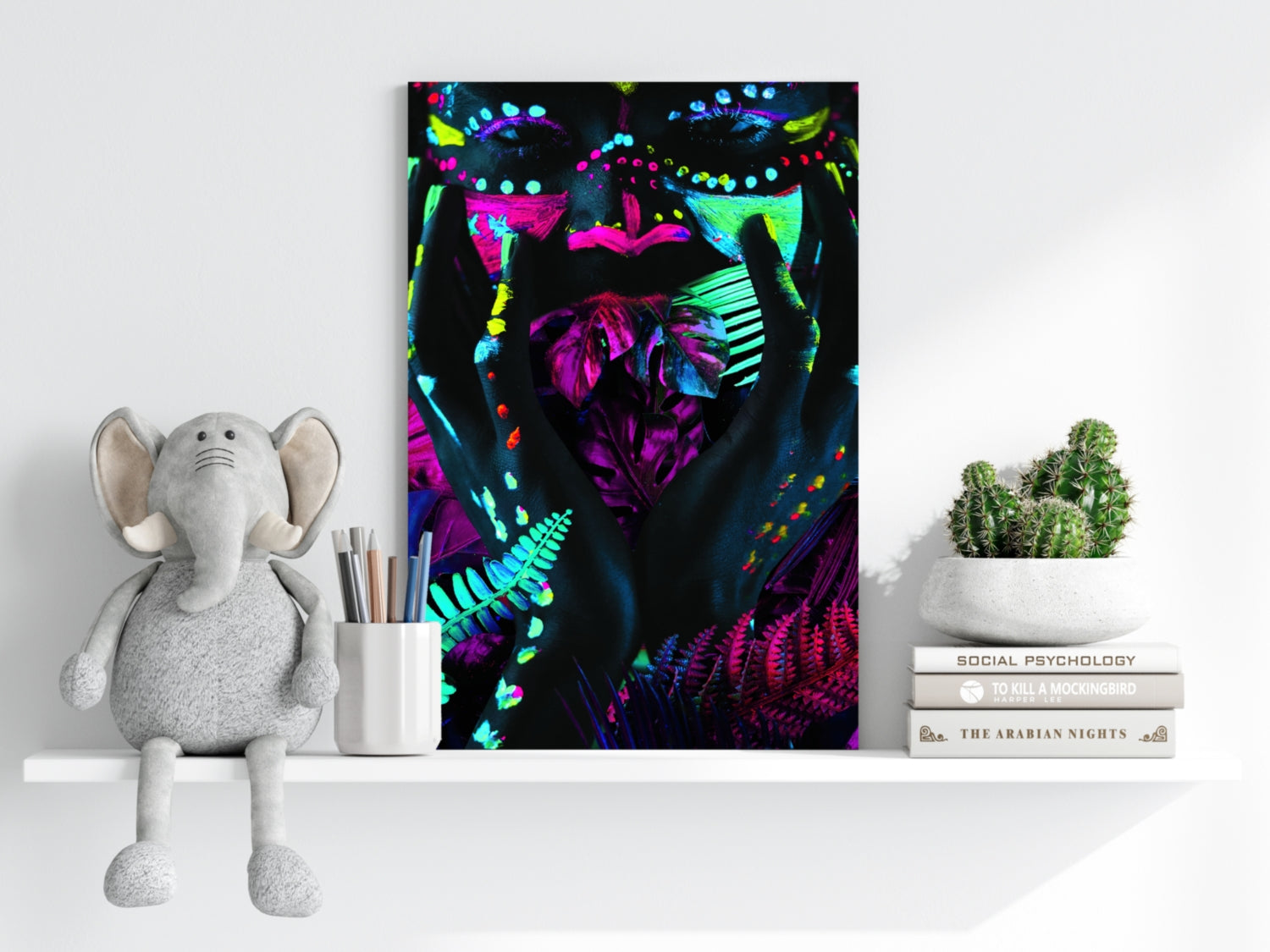 Amazon Woman Aluminum Print.