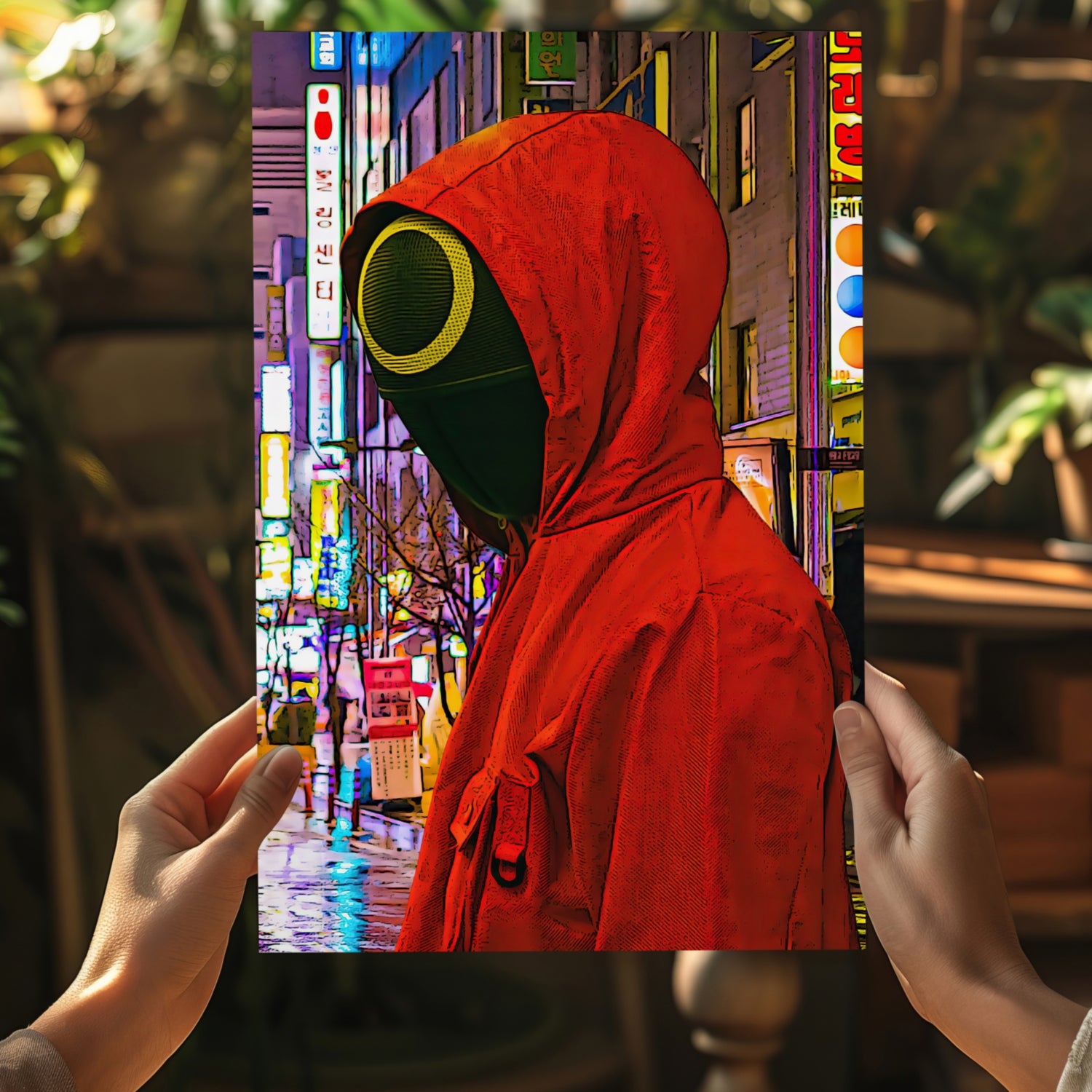 Squid Game Aluminum Print.