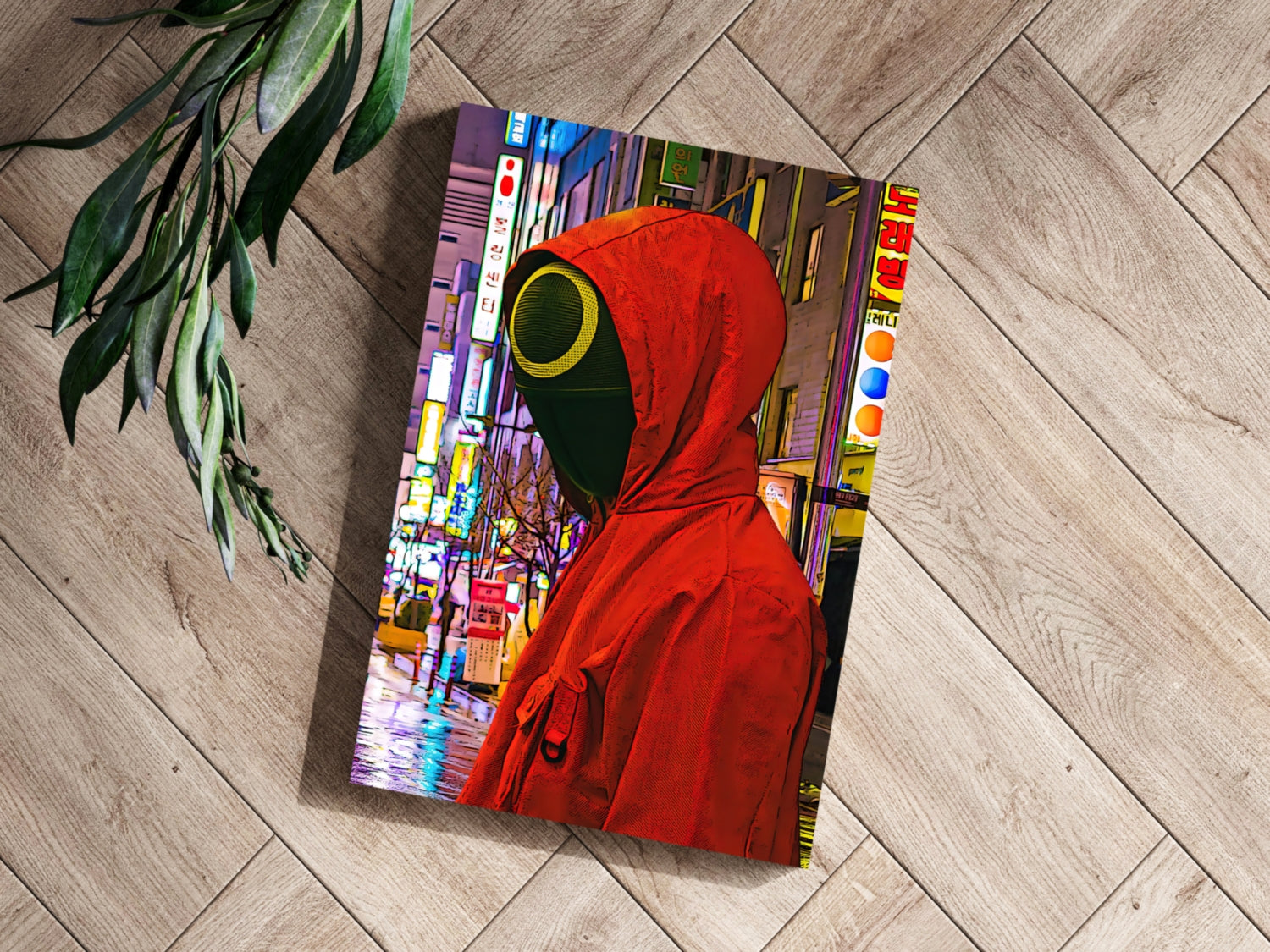 Squid Game Aluminum Print.