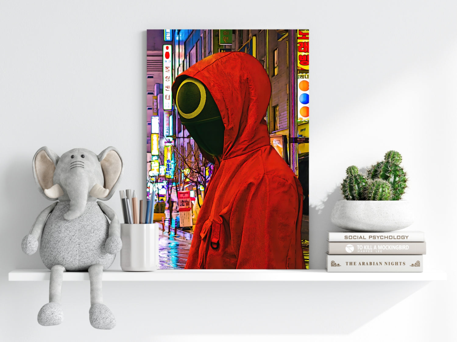 Squid Game Aluminum Print.