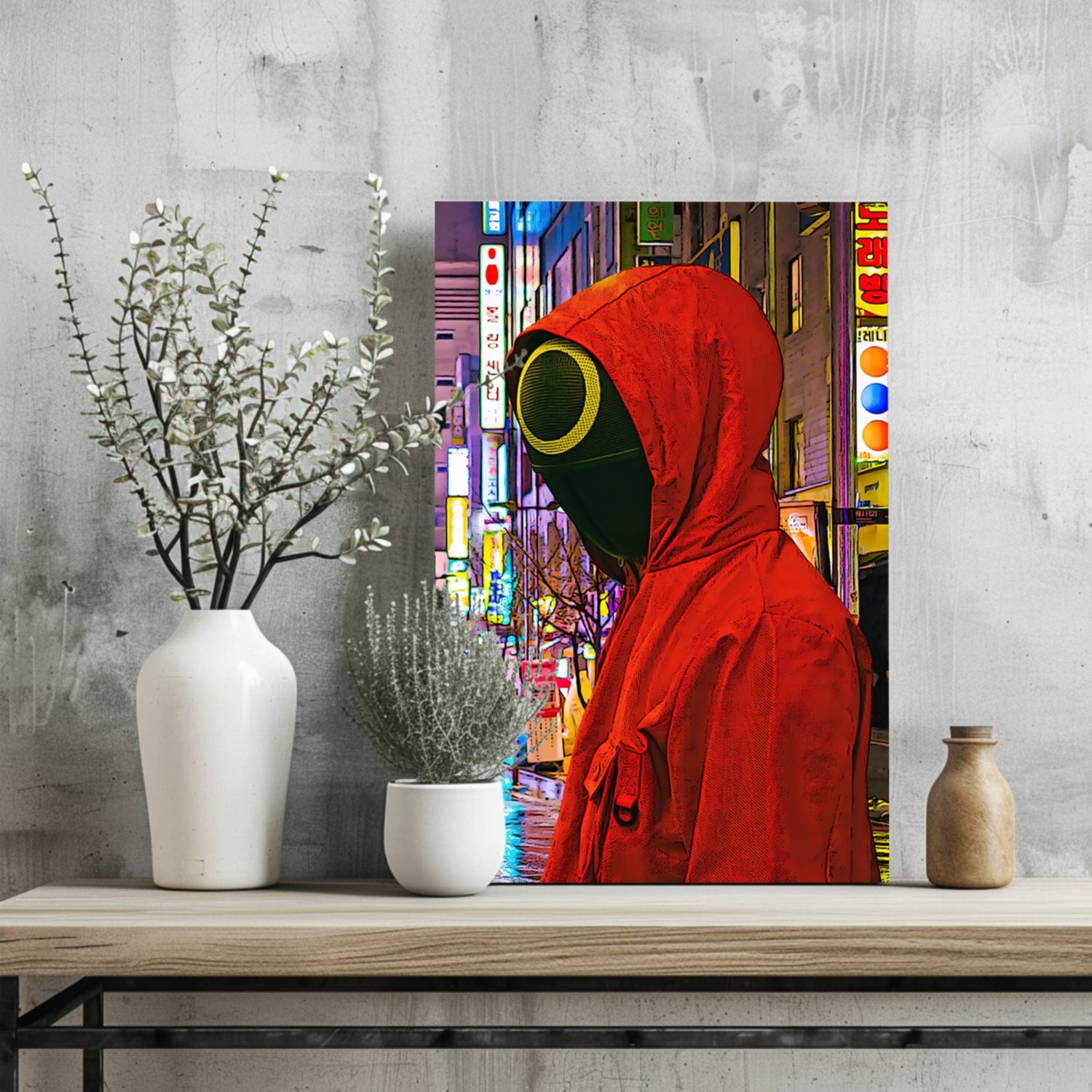 Squid Game Aluminum Print.