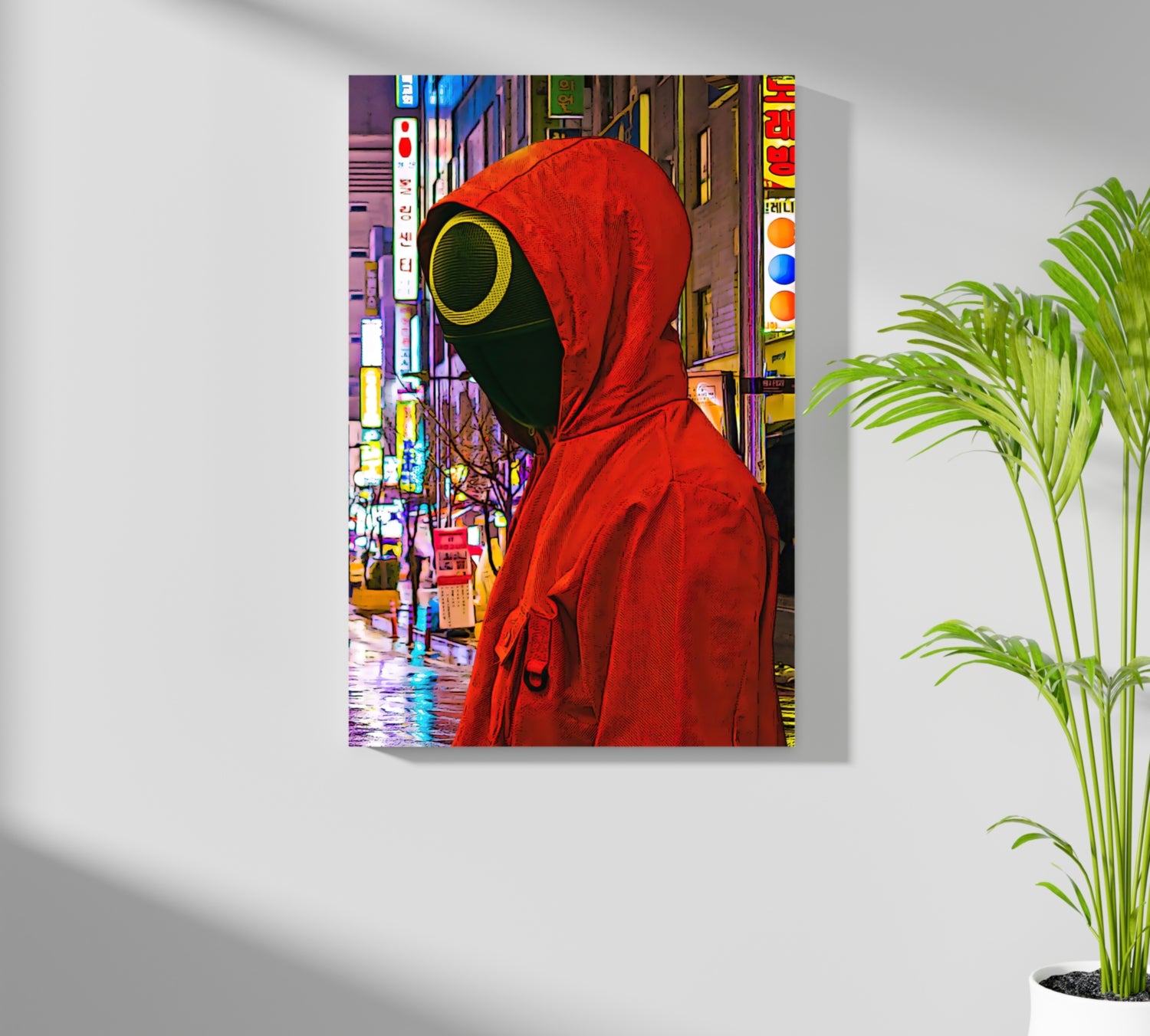 Squid Game Aluminum Print.