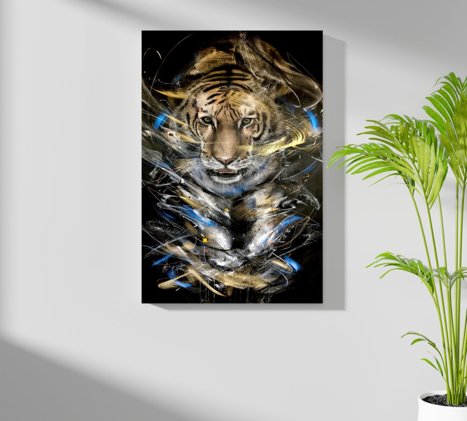 Tiger Aluminum Print.