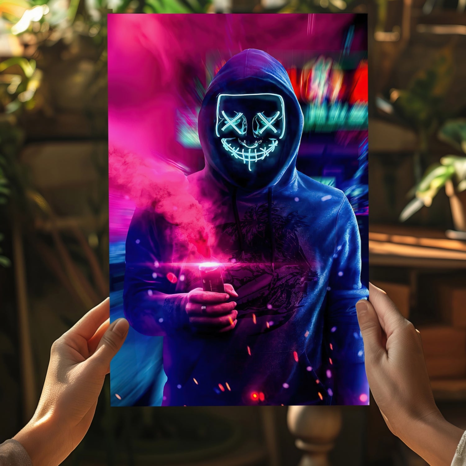 Anarchy Aluminum Print.