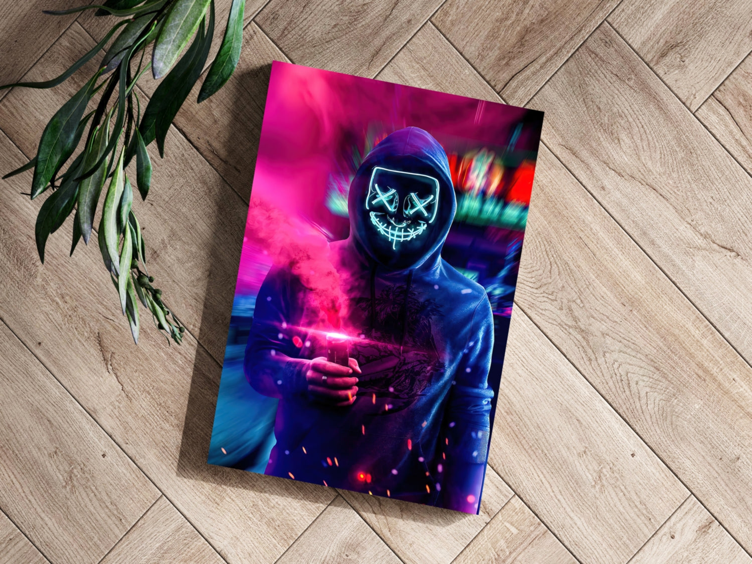 Anarchy Aluminum Print.