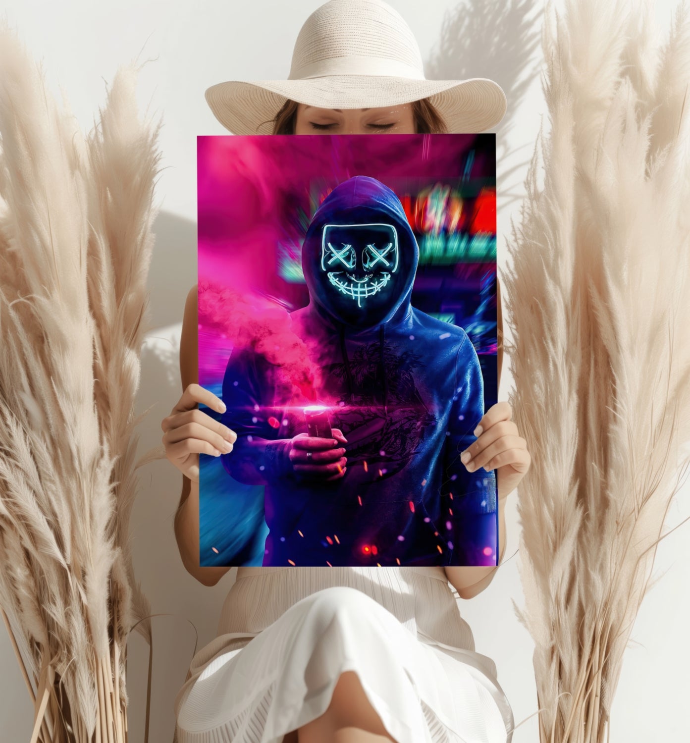 Anarchy Aluminum Print.