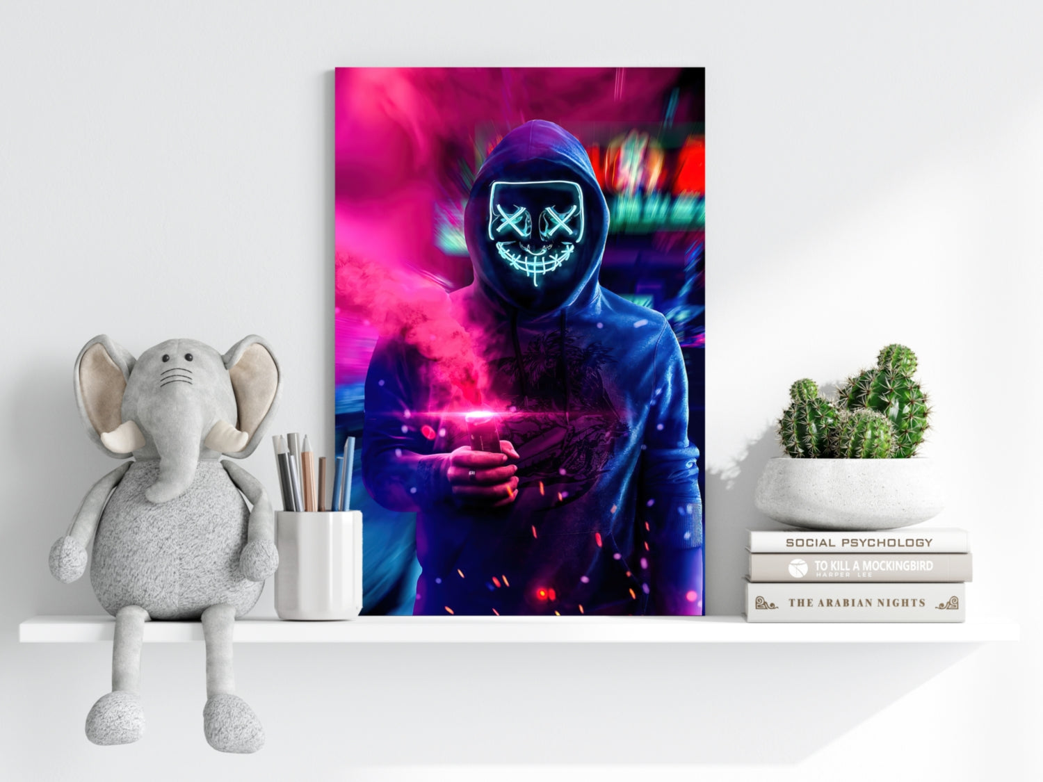 Anarchy Aluminum Print.