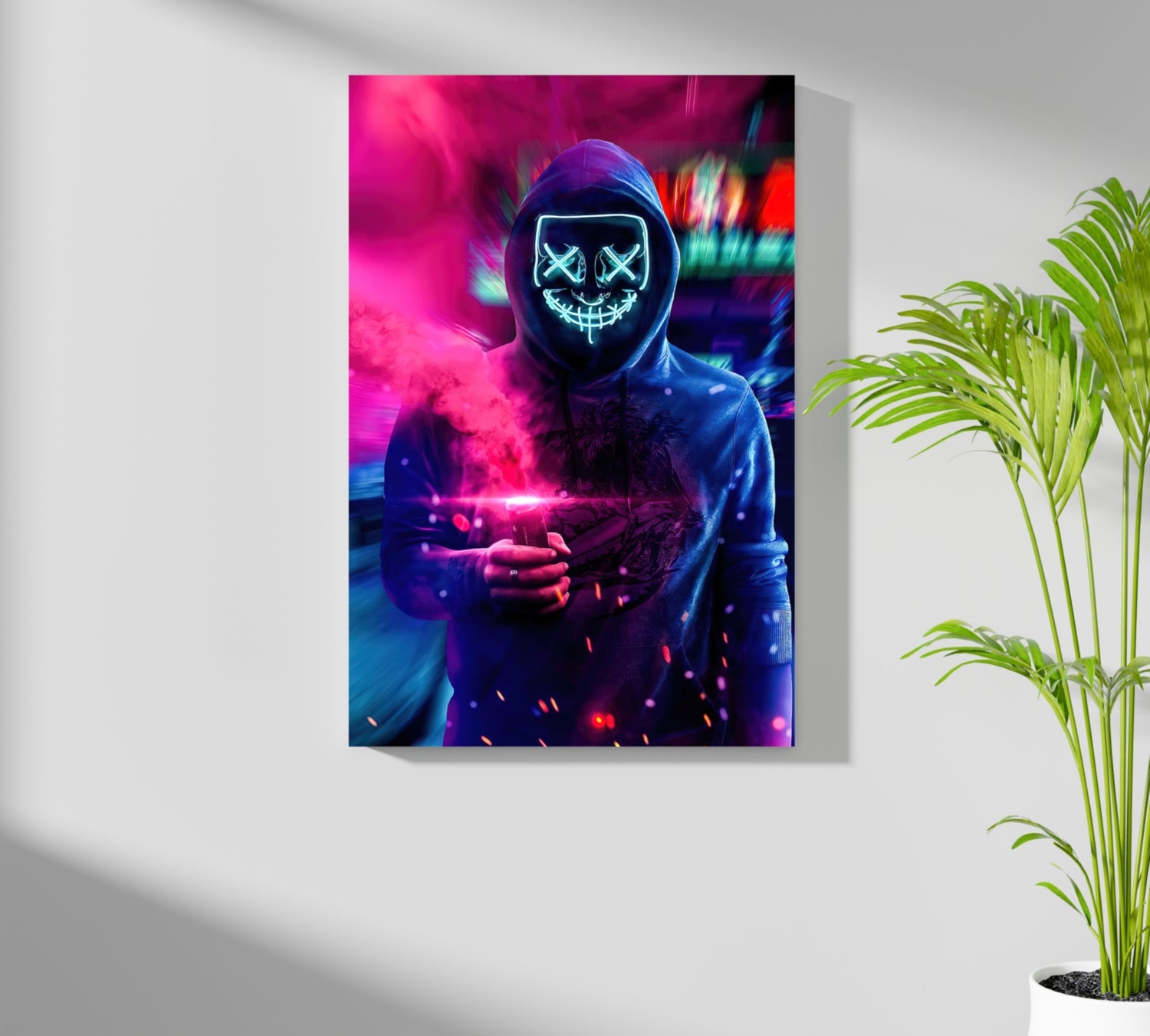 Anarchy Aluminum Print.