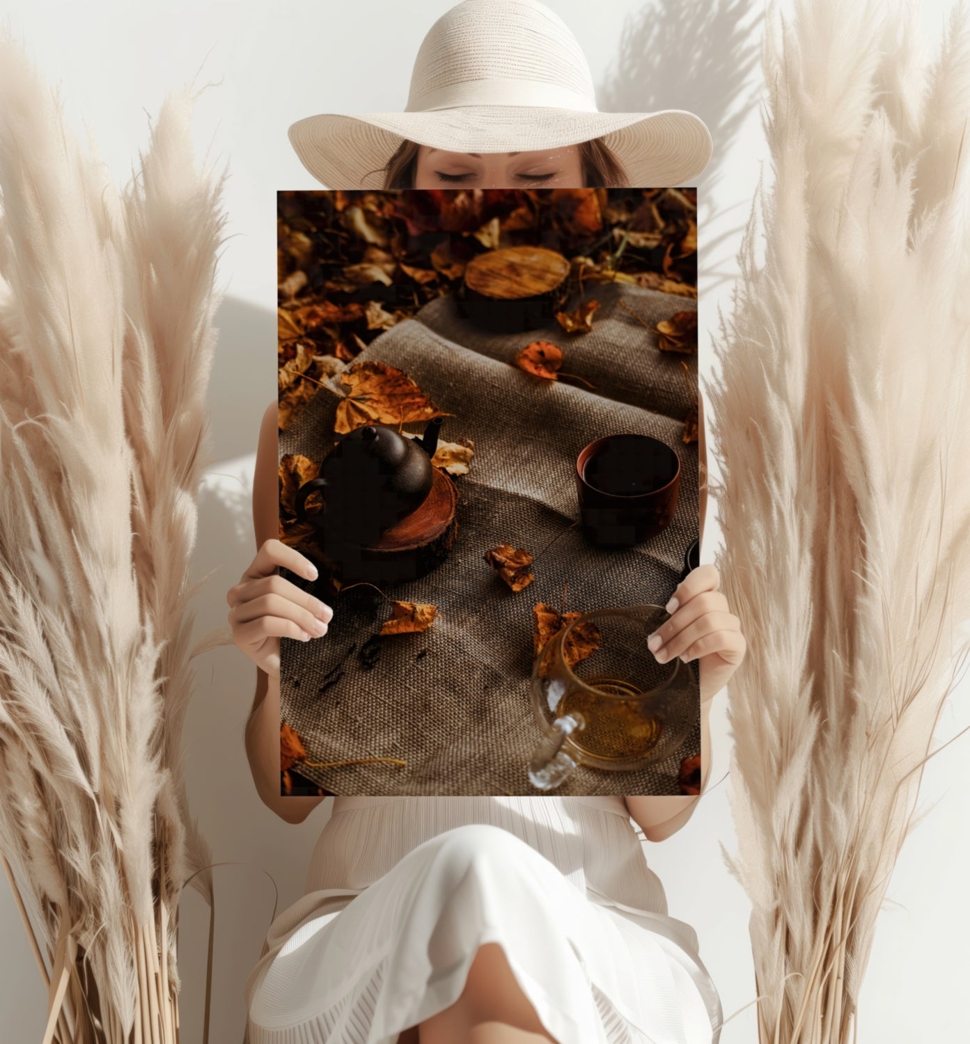 A Cup Of Tea Aluminum Print.