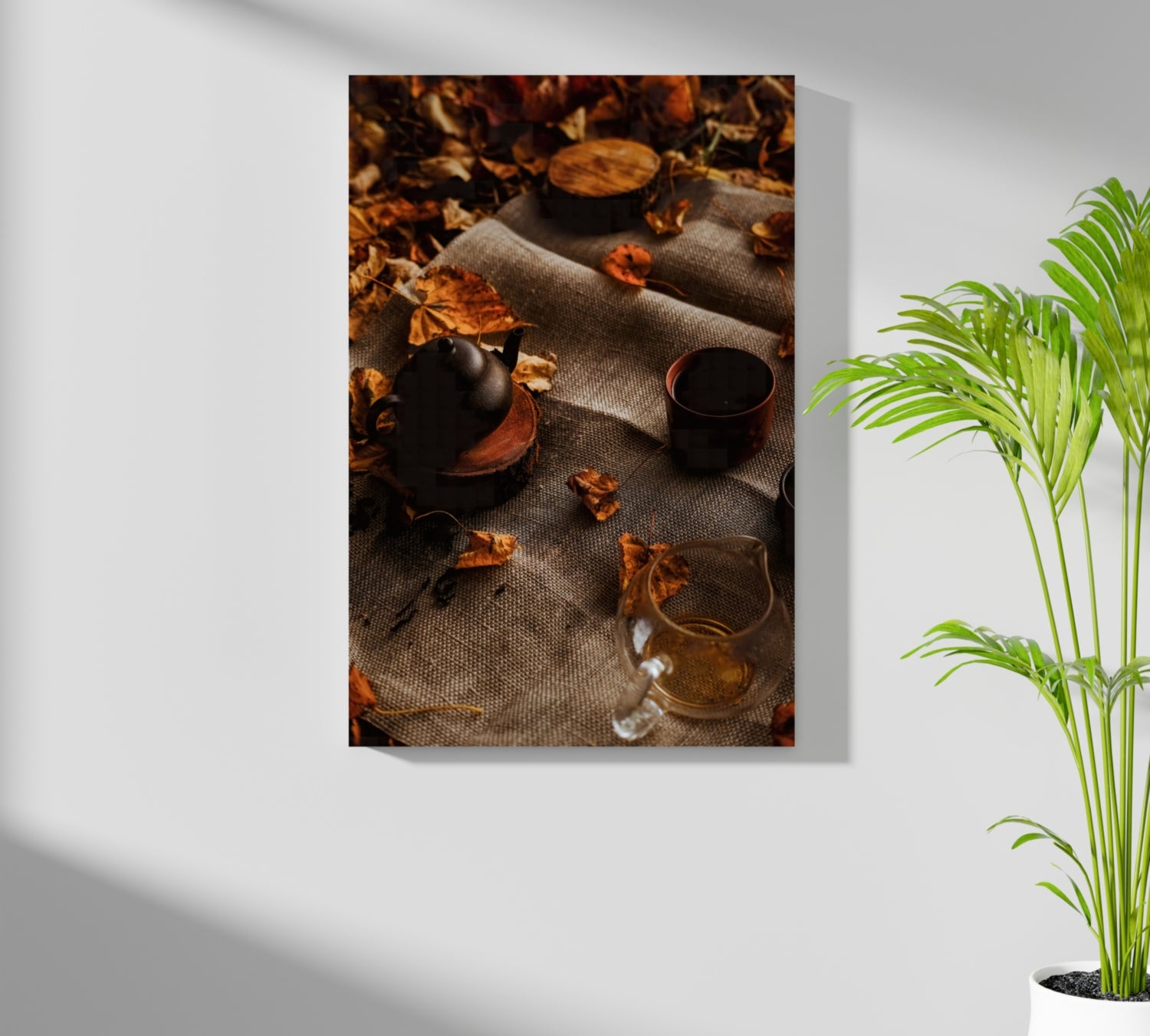 A Cup Of Tea Aluminum Print.