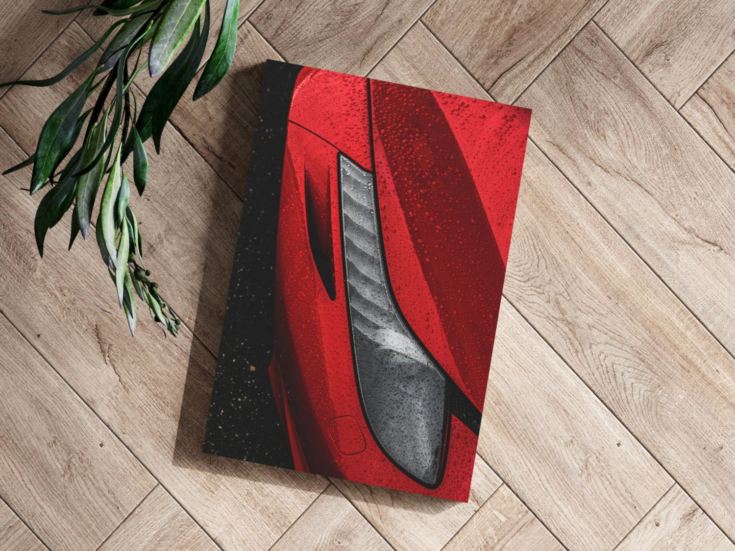 Ferrari Aluminum Print.