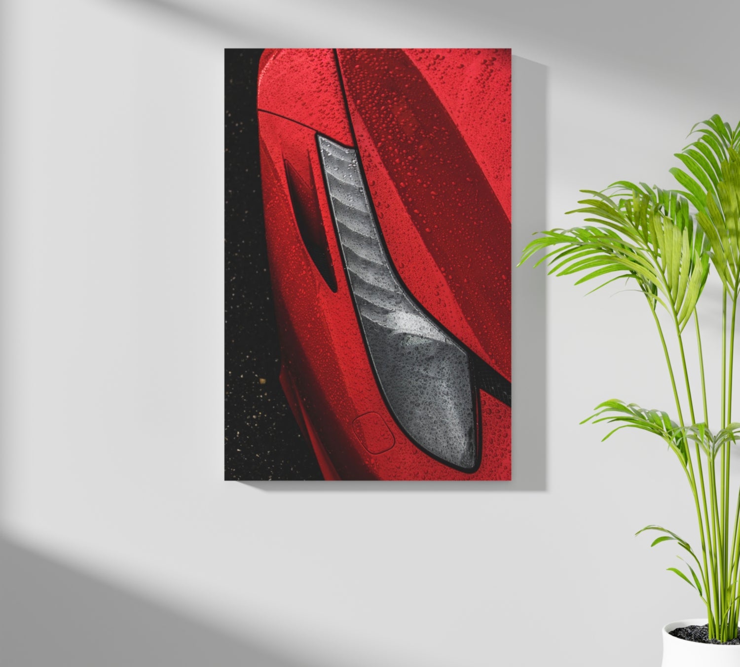 Ferrari Aluminum Print.