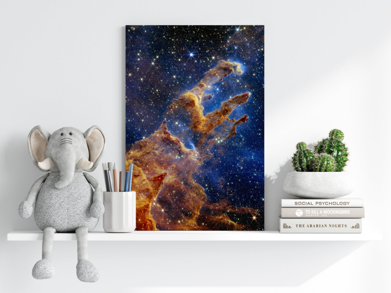 Space Aluminum Print.