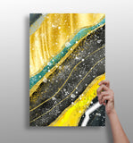 Golden Plates Aluminum Print